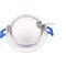 Designers Fountain 3in White 4000K Canless Remodel Directional Wall Wash Gimbal Integrated LED Recessed Light Kit EV35062RFGWH40 - alternate 4